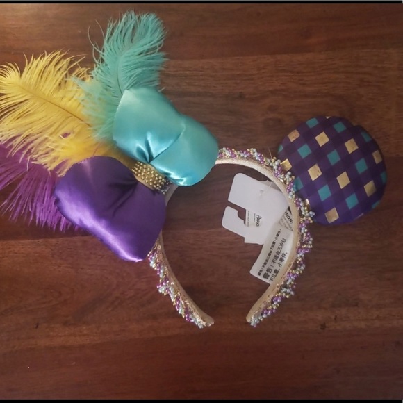 Disney Accessories - Disney Mardi Gras Ears